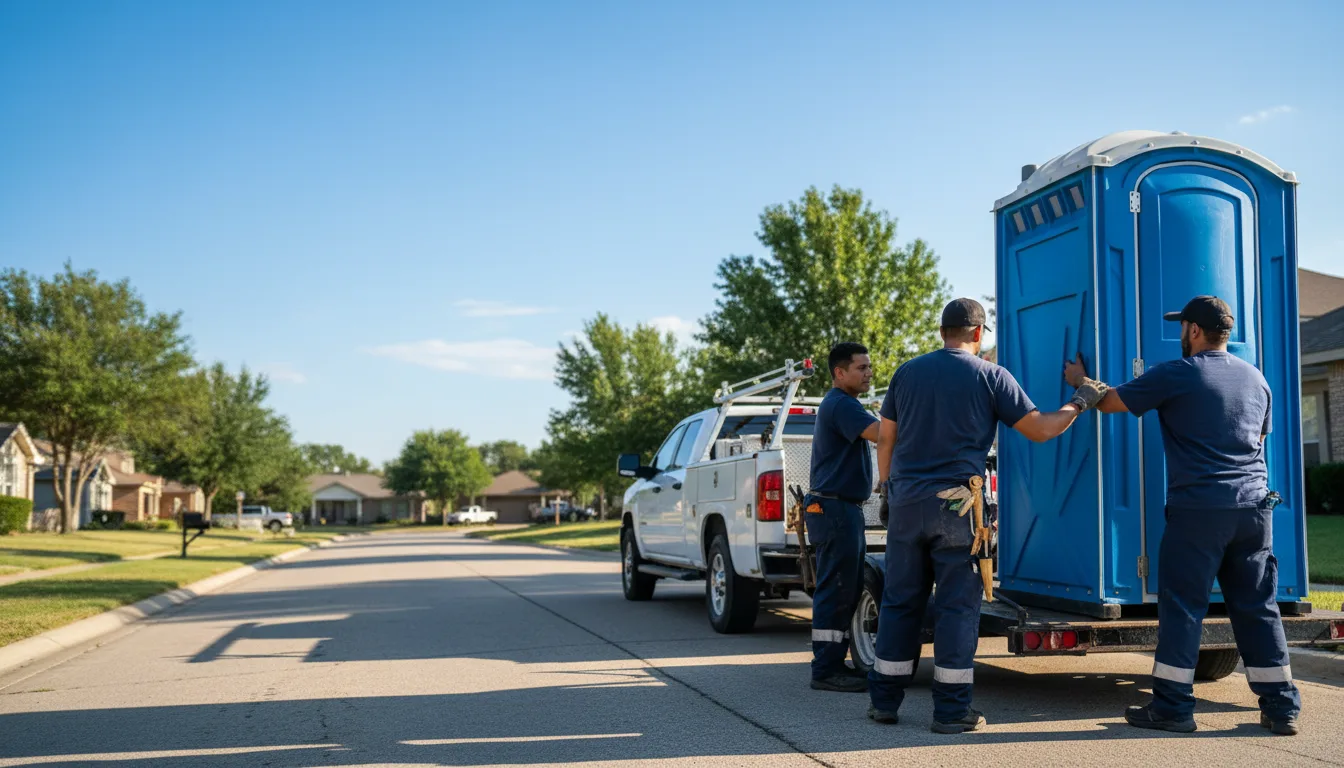 Portable Toilet Rental in Harper, KS near me